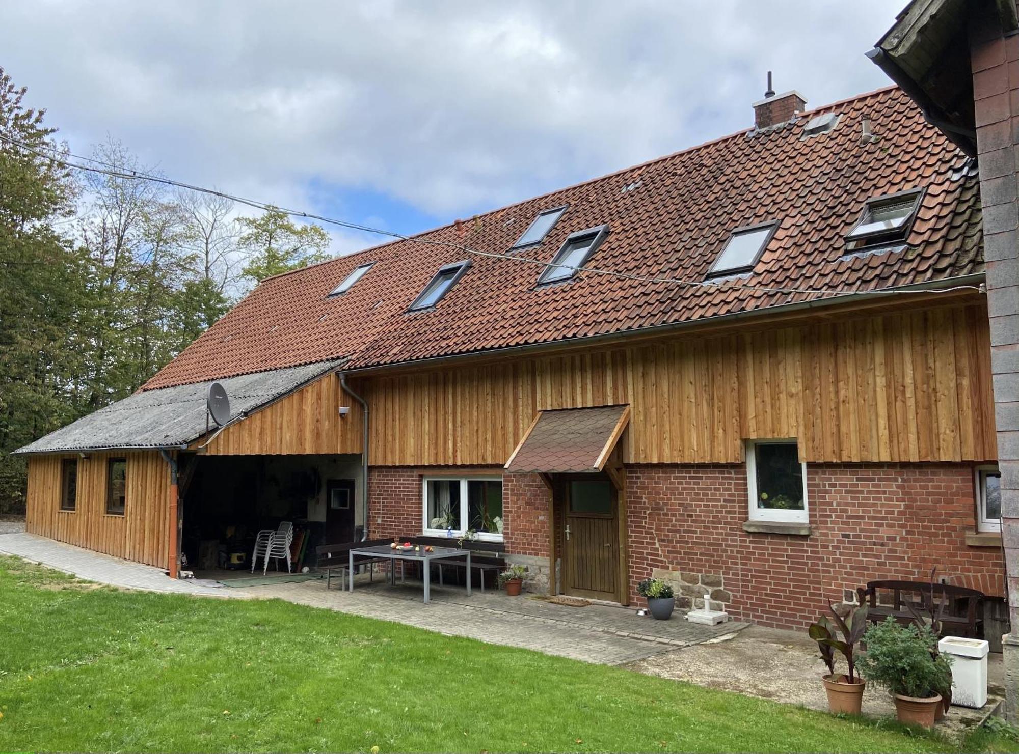 Ferienwohnung Alte Försterei Goldbeck Rinteln Exterior foto